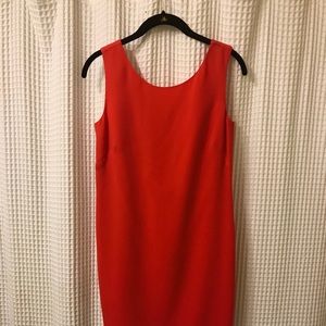 Red, BCBG cocktail dress. Never worn, tags on